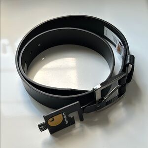 NWT Carhartt Foreman Men's Genuine Leather Belt in Black size 34